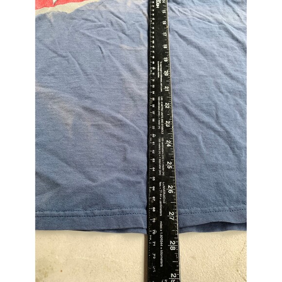 Vintage 90s Ac/Dc the Razors Edge Tour Distressed T-shirt Size XL by Freeze - Picture 8 of 10